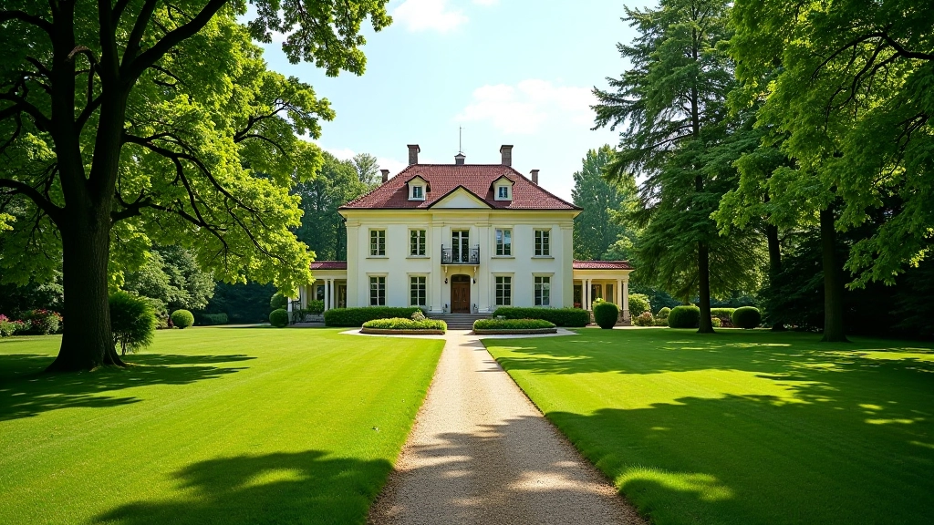 Astravas dvaro parko architektūra vasarą